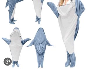 Cloudy Shark Blanket Dress