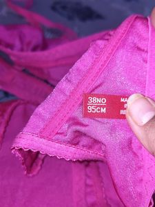 Hot Pink Bra and panty set