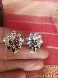 Real Dimond Look Earrings