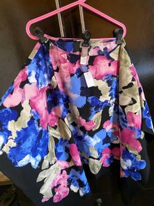 Floral Print Ethnic/ Beachy top
