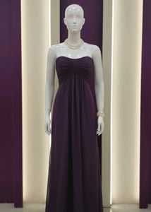 Elegant Purple Maxi Dress