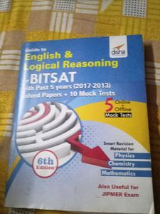 Guide To English And Logical Reasoning For BITSAT