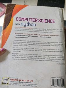 Computer Science Book Python