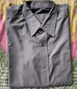 Men's Grey Formal Shirt