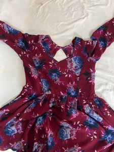 Floral Printed Gown