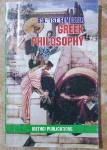 B.A. 1ST SEMESTER GREEK PHILOSOPHY