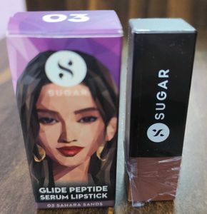 SUGAR Glide Peptide Serum Lipsticks..