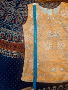 Orange Ghagra Choli