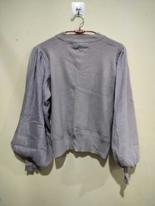 Elegant Balloon Sleeve Top