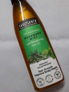 Soulflower Rosemary Mint Hair Oil