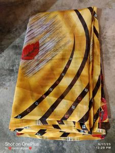 Saree With Sleeveless Blouse
