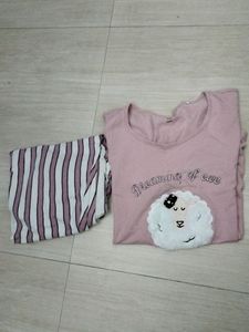 Branded Lounge Wear Girls Night Suit