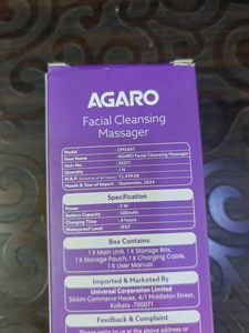AGARO Facial Cleansing Massager