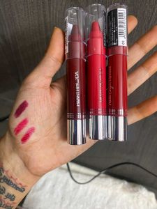 Lipstick Combo Of Set 3 Lipcrayon