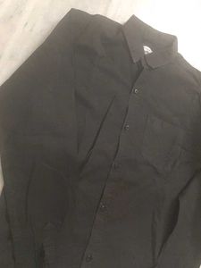 Classic Black Long Sleeve Shirt
