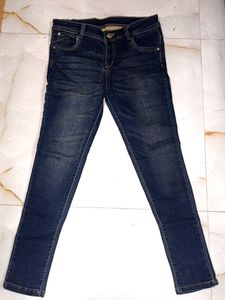 Dark Blue Denim Jeans