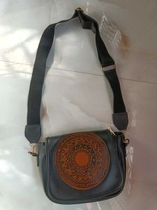 Crossbody Bag with Mandala Design