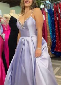Lilac Ball Gown