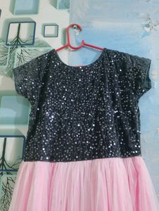 Beautiful Women Gown Pink Colour