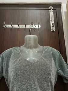 Beautiful Silver Blouse