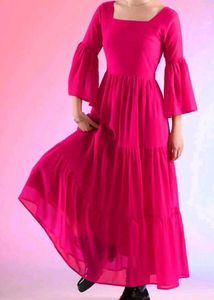 Pink Long Maxi Dress💞