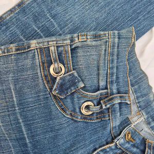 Low Waist Y2K Straight Fit Retro Denim