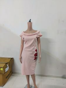 Pink Rose Dress