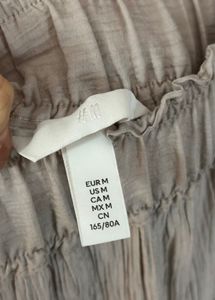 H&amp;M Taupe 2-Piece set Shirt and Trousers