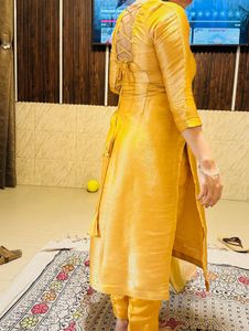 Golden Yellow Pant Kameez