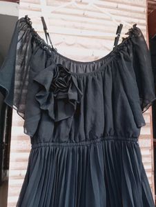Hot Black Flared Dress😎🫣🎉✨