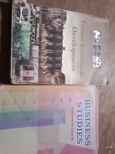 Combo Of Class 11 Eco And Business Ncert Books