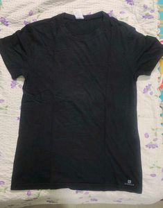 Black Half Tshirt
