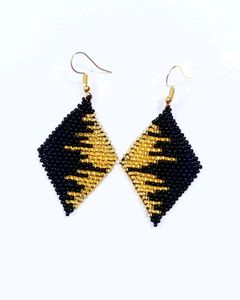 Black Earrings (Handmade)