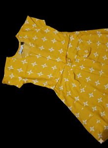 Yellow Printed Dress 💛