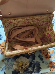 Mauritius Bamboo Handbag With Sling
