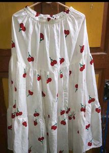 Cherry Print Skirt
