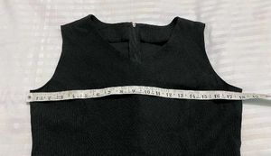 Sleeveless Striped Top Bust 34