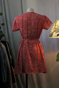 Floral Wrap Dress