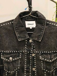ONLY Studded Denim Jacket