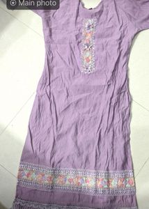 Party Wear Kurti Pant Sett