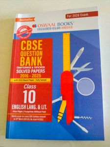 OSWAAL CLASS 10TH BOOKS BUNDLE PACK OF 4 BOOK