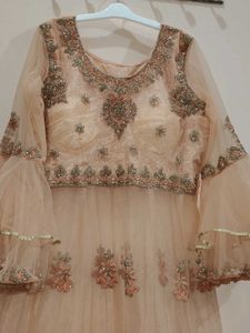 Embroidered Anarkali Suit
