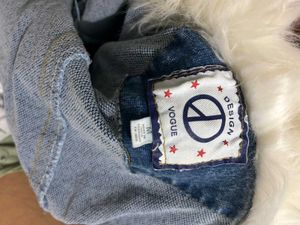 Top And Denim Jacket Combo
