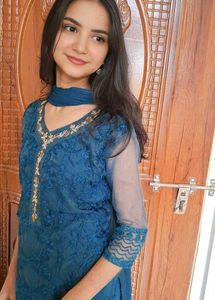 Blue Embroidered Kurta set🌻