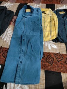 Combo Of 5 Used Shirt For Men Cheast 36/38 M Size