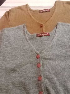 woollen blouse/Cardigan Comboh