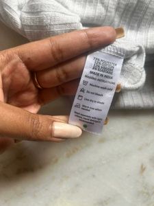 Ribbed Long Sleeve Crop Top