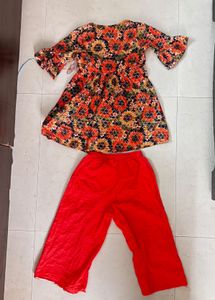 BIBA Ethnic Kurta Set