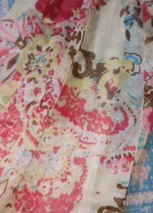 Floral Print Scarf
