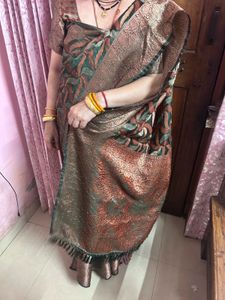 banarsi saree with blouse